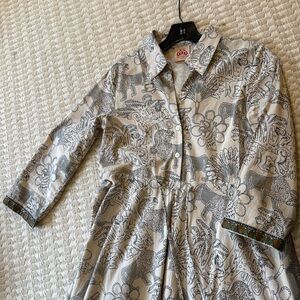 Le Sirenuse Positano animal print dress